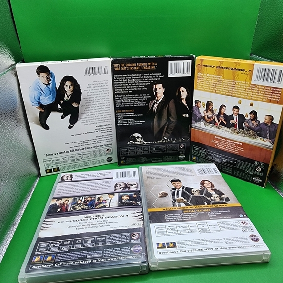 Bones Tv Series 1 - 5 Complete Seasons DVD - Picture 3 of 3
